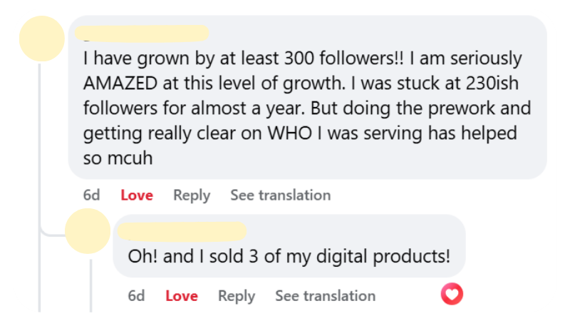 Student result screenshot